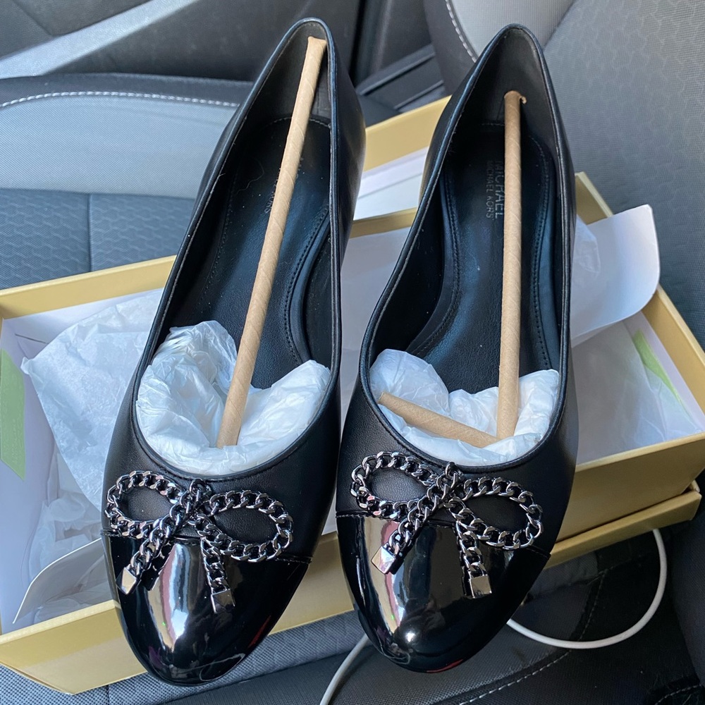 michael kors posey ballet flats